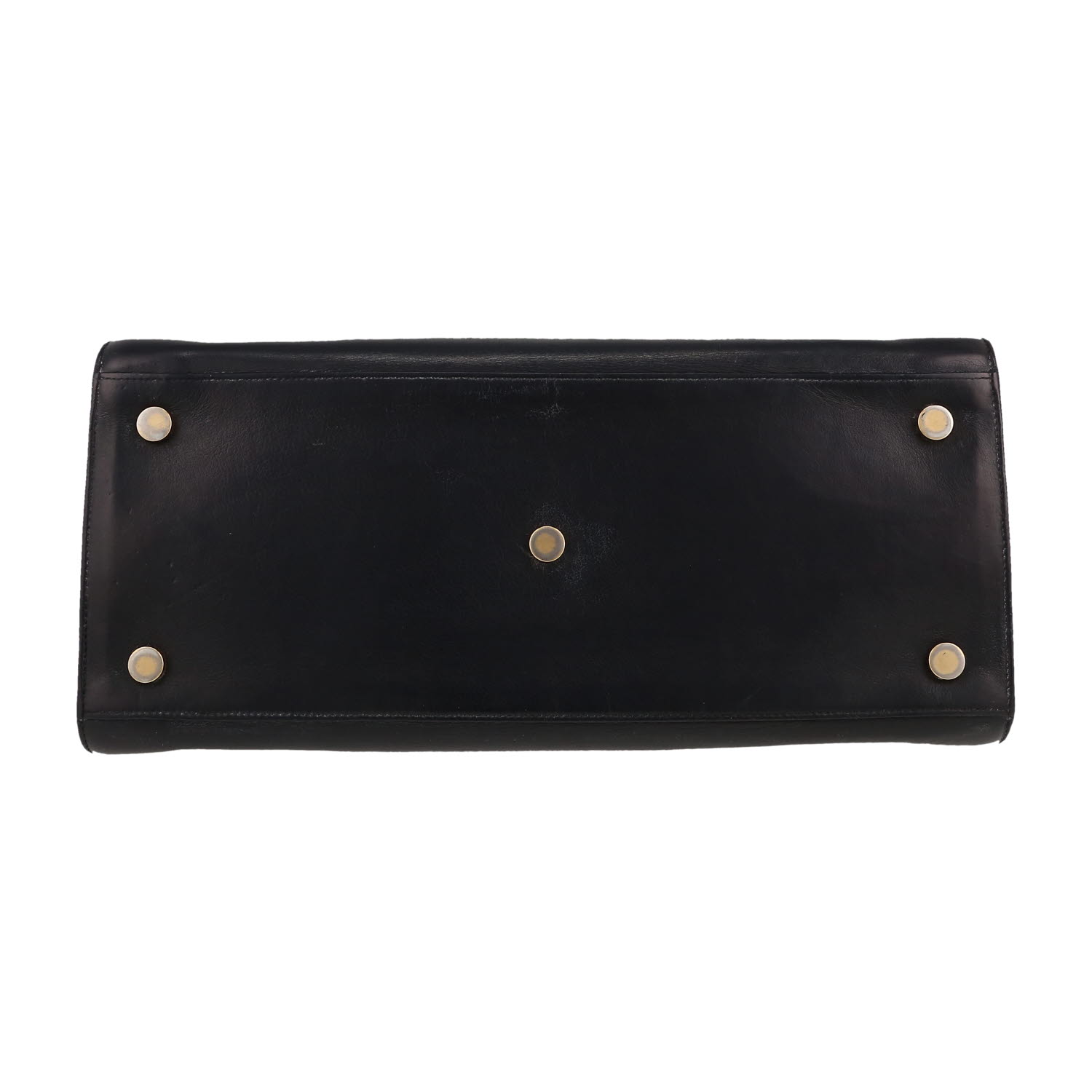 Saint Laurent  Sac de jour large model  handbag  in navy blue leather - Detail D1