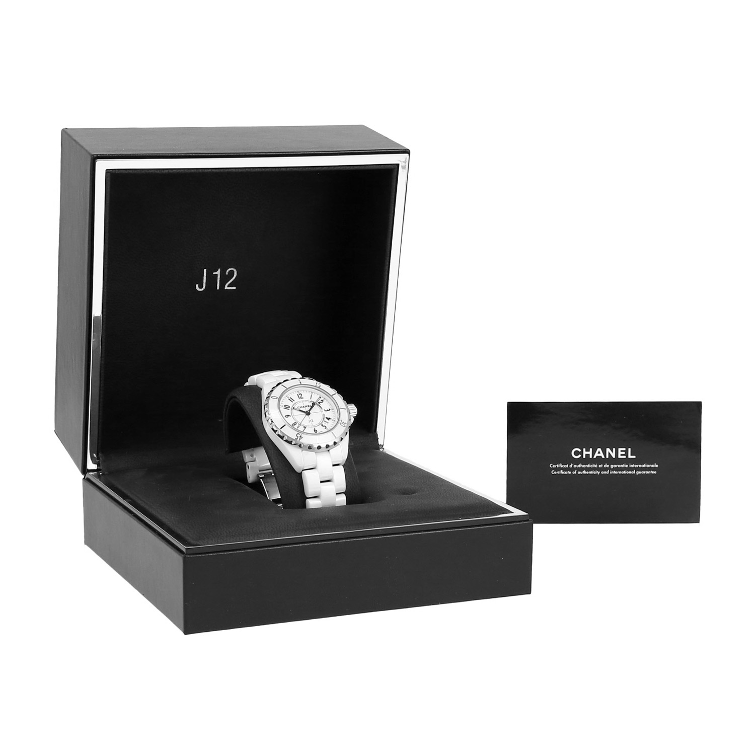 Reloj Chanel J12 de cerámica blanca Circa 2003