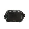 Borsa a tracolla Valentino Garavani  Rockstud in pelle nera - 360 thumbnail