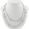 Boucheron Serpent Bohème long necklace in white gold and diamonds - 360 thumbnail