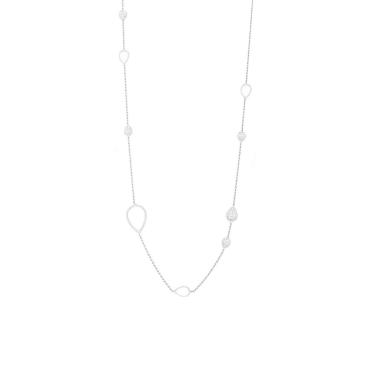 Collar Boucheron Serpent Bohème de oro blanco y diamantes