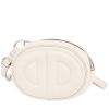 Hermès  In-The-Loop clutch-belt  in white Swift leather - 00pp thumbnail