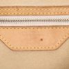 Sac cabas Louis Vuitton  Hampstead en toile damier azur et cuir naturel - Detail D2 thumbnail