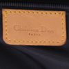 Dior  Saddle handbag  in navy blue denim canvas  and gold leather - Detail D2 thumbnail