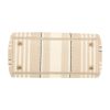 Bolso de mano Dior  Lady D-Lite en lona beige - Detail D1 thumbnail