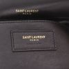 Sac bandoulière Saint Laurent  Jamie petit modèle  en velours noir - Detail D2 thumbnail