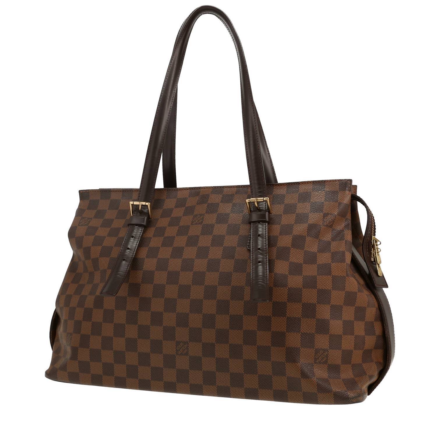 Bolso Cabás Louis Vuitton  Chelsea y cuero marrón