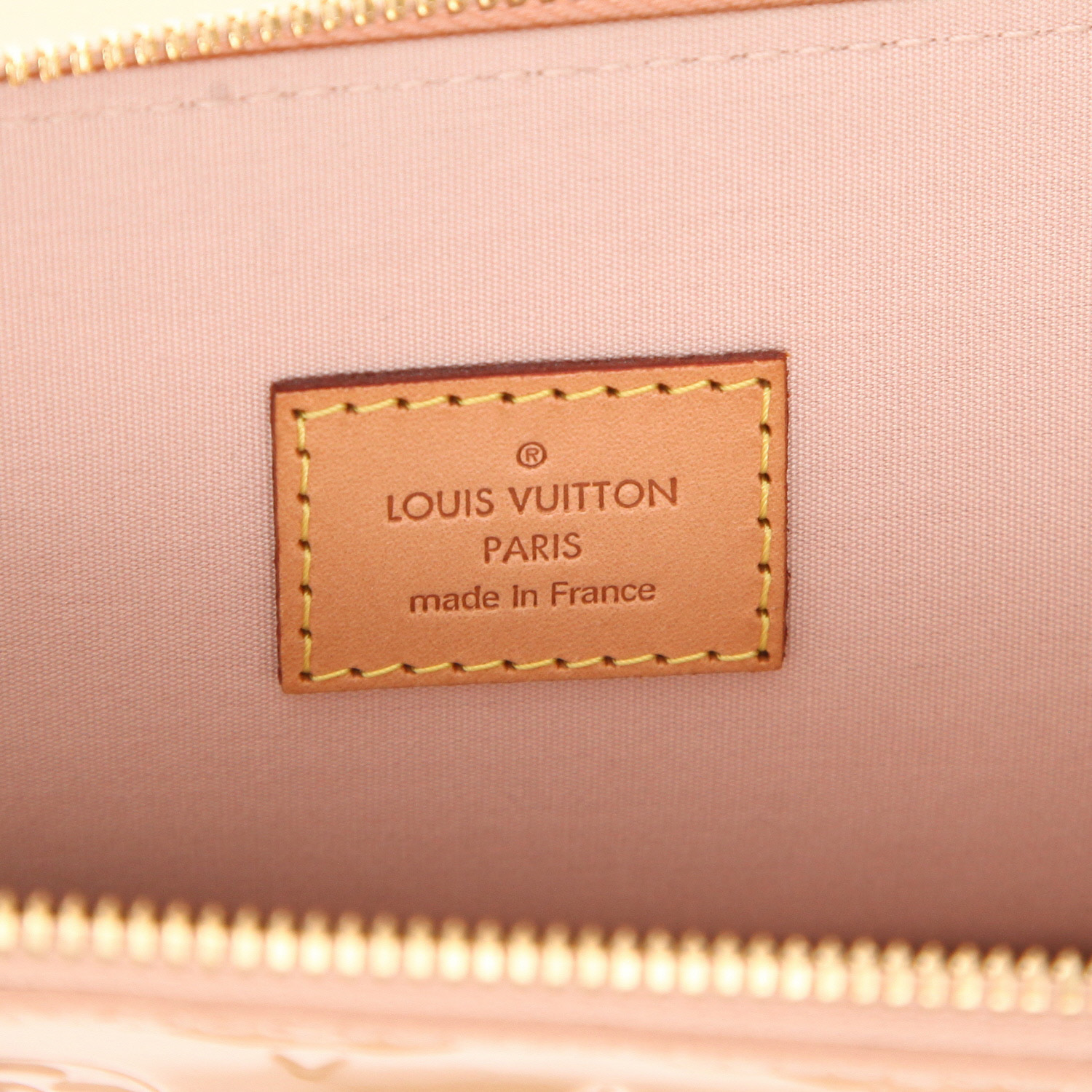 Borsa Louis Vuitton  Alma in pelle monogram beige - Detail D2
