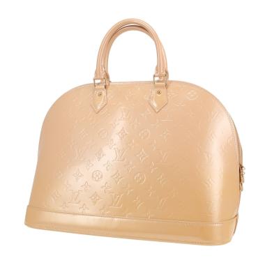 Louis Vuitton  Alma handbag  in beige monogram leather