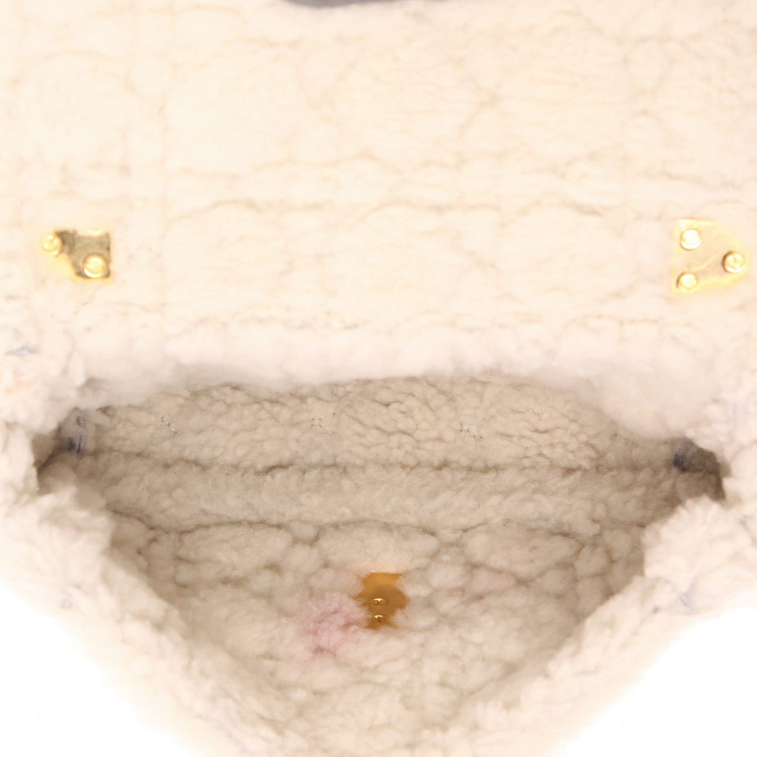 Borsa a tracolla Dior  Caro in  grigio - Detail D3