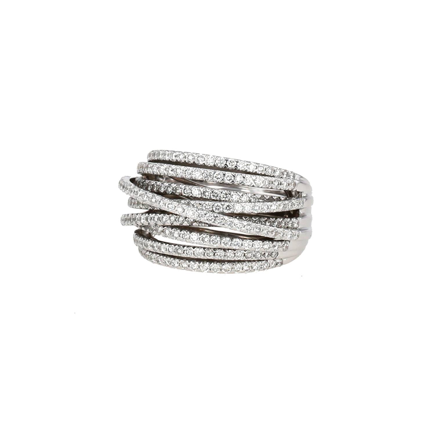 Messika Meli- Melo ring in white gold and diamonds