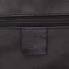 Celine   travel bag  in brown "Triomphe" canvas  and black leather - Detail D6 thumbnail