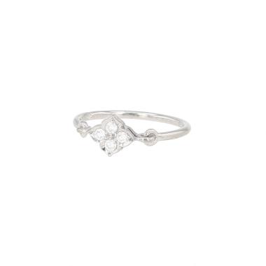 Cartier Inde Mystérieuse ring in white gold and diamonds