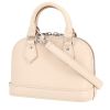 Bolso de mano Louis Vuitton  Alma Nano en cuero Epi blanco - 00pp thumbnail