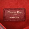 Borsa Dior  Saddle mini  in pelle martellata rossa - Detail D2 thumbnail