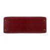 Hermès  Kelly 32 cm handbag  in red H box leather - Detail D1 thumbnail