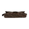 Fendi  Baguette handbag  in brown logo canvas - Detail D1 thumbnail