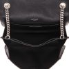 Bolso bandolera Saint Laurent   en cuero granulado negro - Detail D3 thumbnail