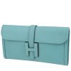 Hermès  Jige pouch  in Northern Blue Swift leather - 00pp thumbnail