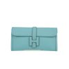 Hermès  Jige pouch  in Northern Blue Swift leather - 360 thumbnail