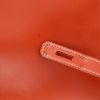 Hermès  Kelly 32 cm handbag  in brick red box leather - Detail D4 thumbnail