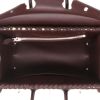 Borsa Hermès Birkin 25 cm picnic in pelle Swift Rouge Sellier e vimini - Detail D3 thumbnail