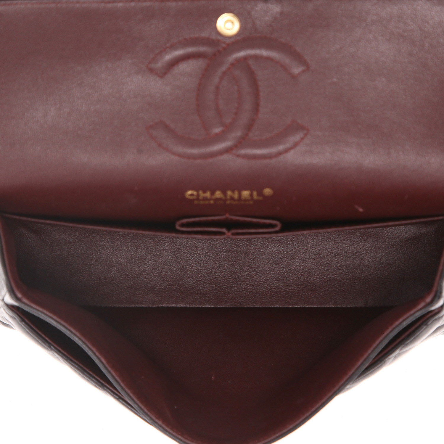 Bolso de mano Chanel  Timeless Classic en cuero acolchado negro - Detail D3