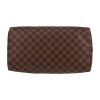 Borsa Louis Vuitton  Speedy 35 in tela a scacchi ebana e pelle marrone - Detail D1 thumbnail