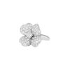 Anello Van Cleef & Arpels Cosmos modello piccolo in oro bianco e diamanti - 00pp thumbnail