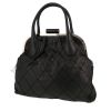 Chanel   handbag  in black quilted leather - 00pp thumbnail