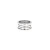 Bulgari B.Zero1 large model ring in white gold - 360 thumbnail