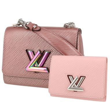 Borsa Louis Vuitton  Twist in pelle Epi rosa