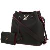 Louis Vuitton  Lockme handbag  in black and pink grained leather - 00pp thumbnail