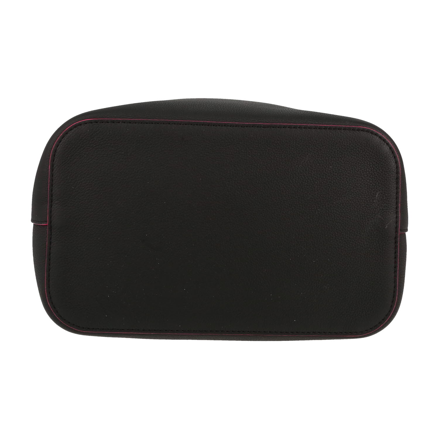 Louis Vuitton  Lockme handbag  in black and pink grained leather - Detail D1