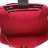 Louis Vuitton  Lockme handbag  in black and pink grained leather - Detail D3 thumbnail