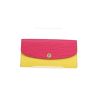 Louis Vuitton   wallet  in pink and yellow epi leather - 360 thumbnail
