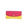 Portefeuille Louis Vuitton   en cuir épi rose et jaune - 360 thumbnail