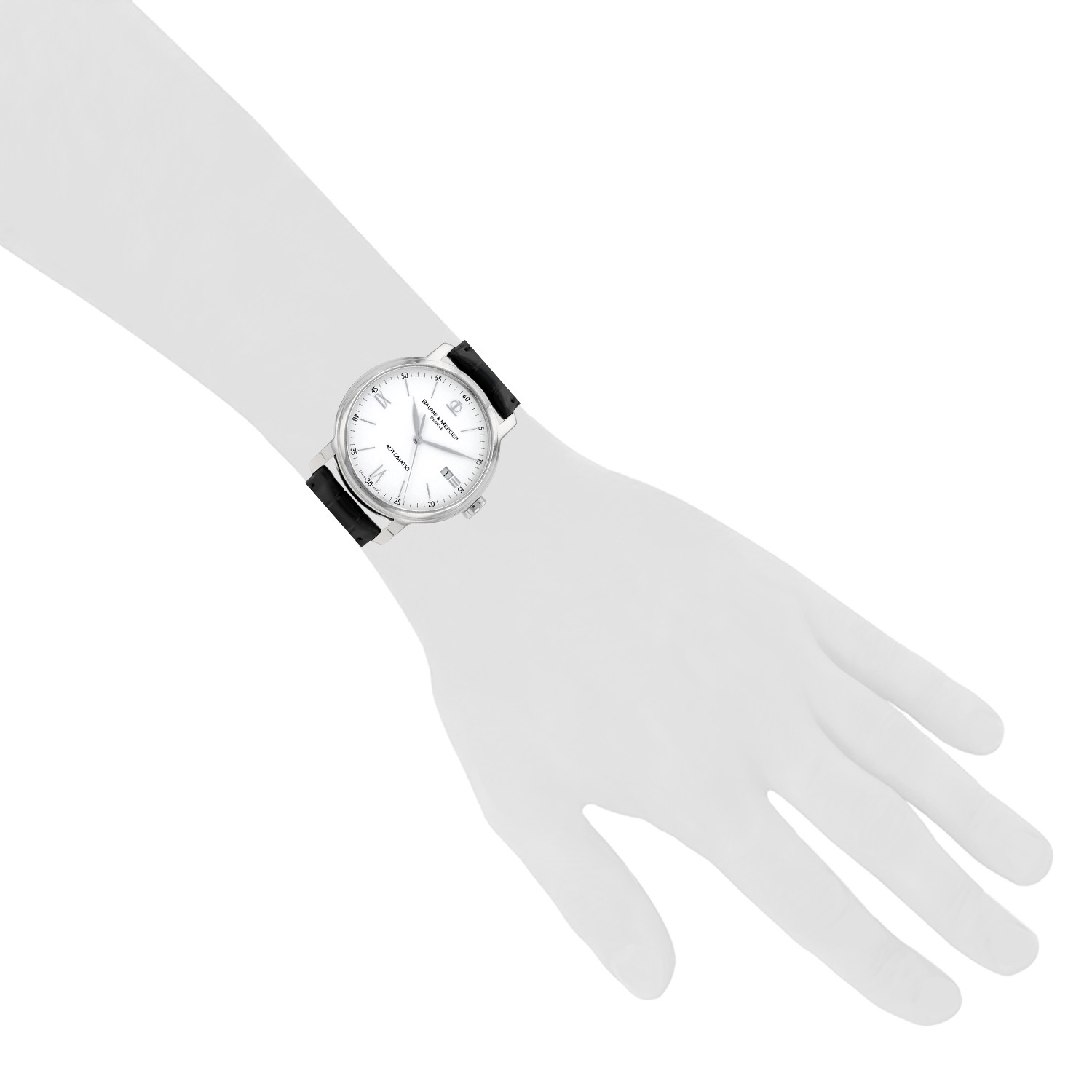 Orologio Baume 
Mercier Classima in acciaio Ref: Baume 
Mercier - 65554  Circa 2010 - Detail D1