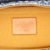 Bolso de mano Louis Vuitton  Pleaty modelo pequeño  en lona denim Monogram azul y cuero natural - Detail D2 thumbnail