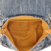 Borsa Louis Vuitton  Pleaty modello piccolo  in tela denim monogram blu e pelle naturale - Detail D3 thumbnail