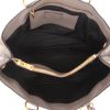 Borsa Prada  Twin Zip in pelle martellata grigia - Detail D3 thumbnail