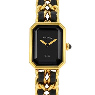 Chanel Première  size M  in gold plated Ref: Chanel - H0001  Circa 1990