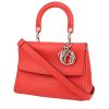 Bolso bandolera Dior  Be Dior en cuero rojo - 00pp thumbnail