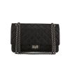 Chanel  Chanel 2.55 handbag  in black quilted leather - 360 thumbnail