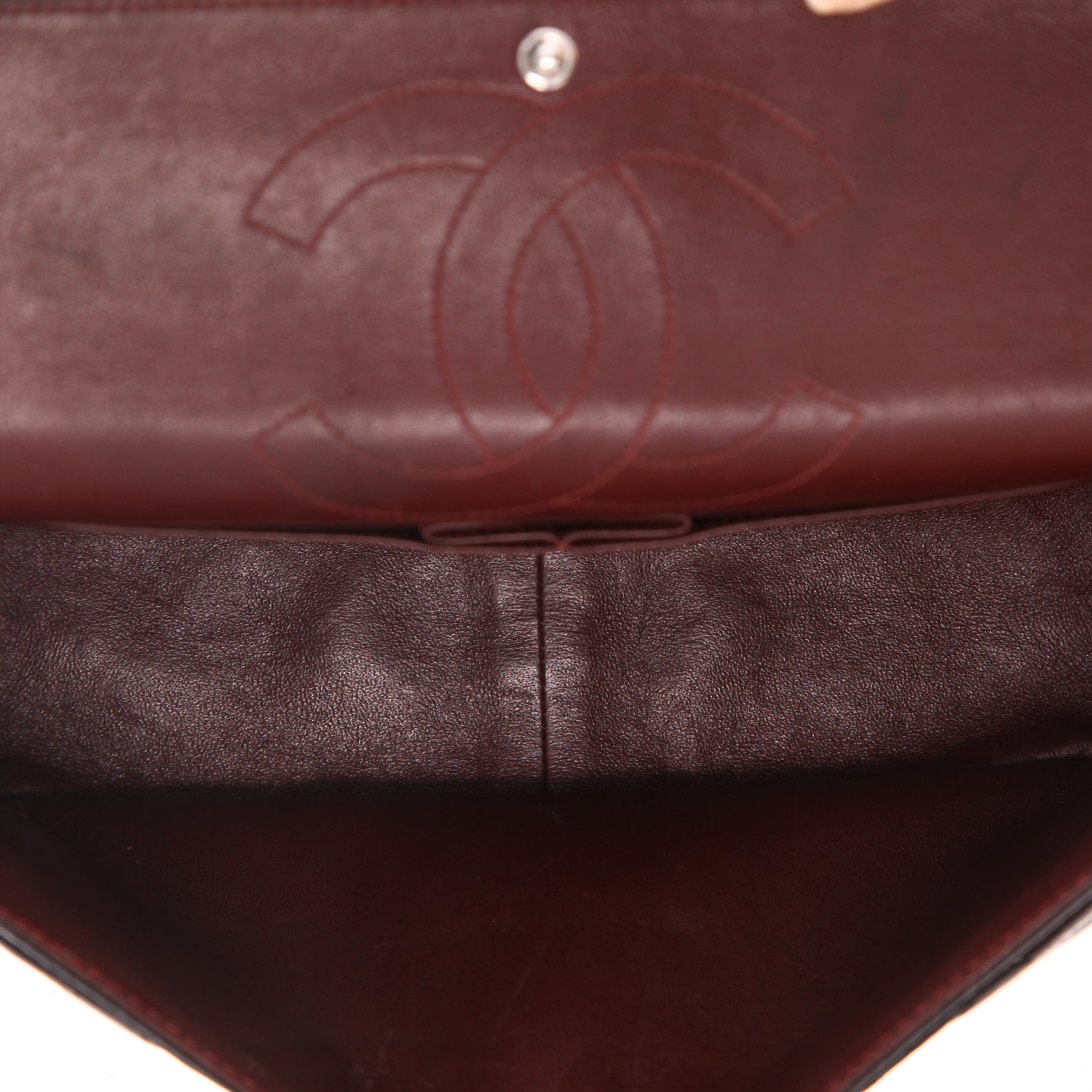 Borsa Chanel  Chanel 2.55 in pelle trapuntata nera - Detail D3