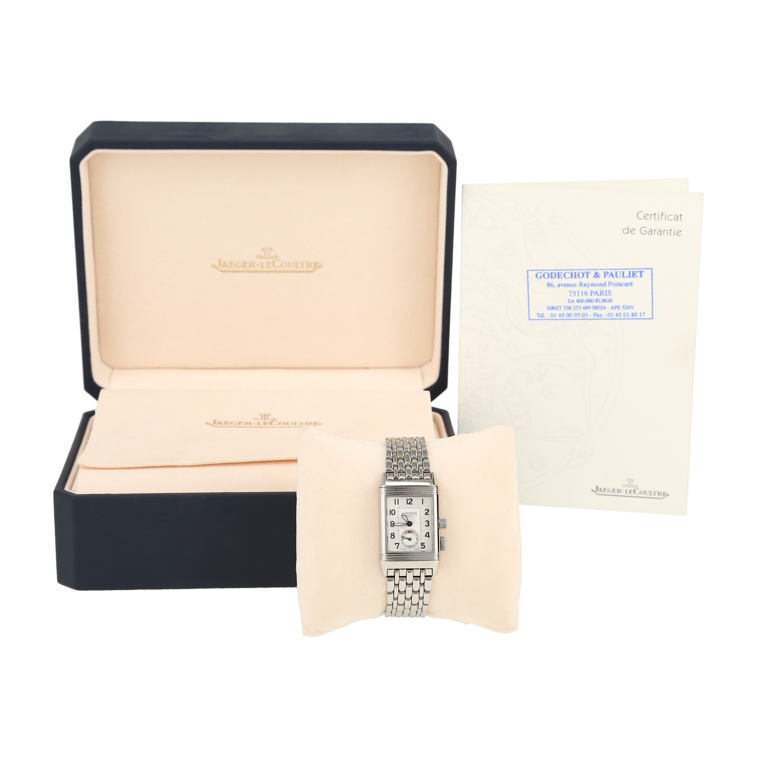Montre Jaeger-LeCoultre Reverso Memory en acier Ref: Jaeger Lecoultre - 255882  Vers 2003