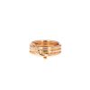 Cartier Entrelacés large model ring in pink gold - 360 thumbnail