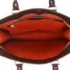 Shopping bag Louis Vuitton  Sac Plat in tela a scacchi ebana e pelle marrone - Detail D3 thumbnail