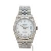 Rolex Datejust  in gold and stainless steel Ref: Rolex - 16234  Circa 1991 - 360 thumbnail