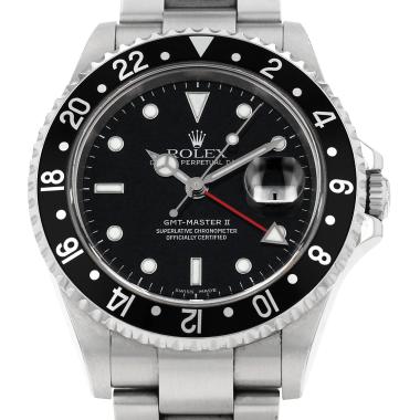 Orologio Rolex GMT-Master II in acciaio Ref: Rolex - 16710T  Circa 2004